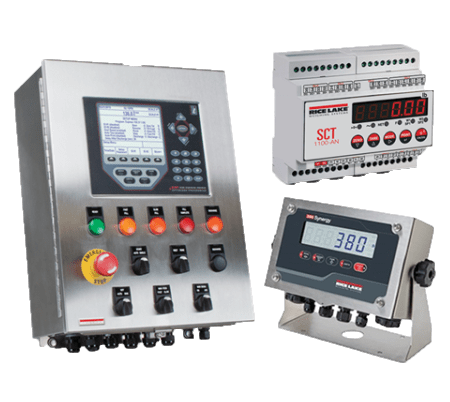 Rice Lake indicators and transmitters are for sale at Industrial Weighing Systems, Eastern Ontario Canada